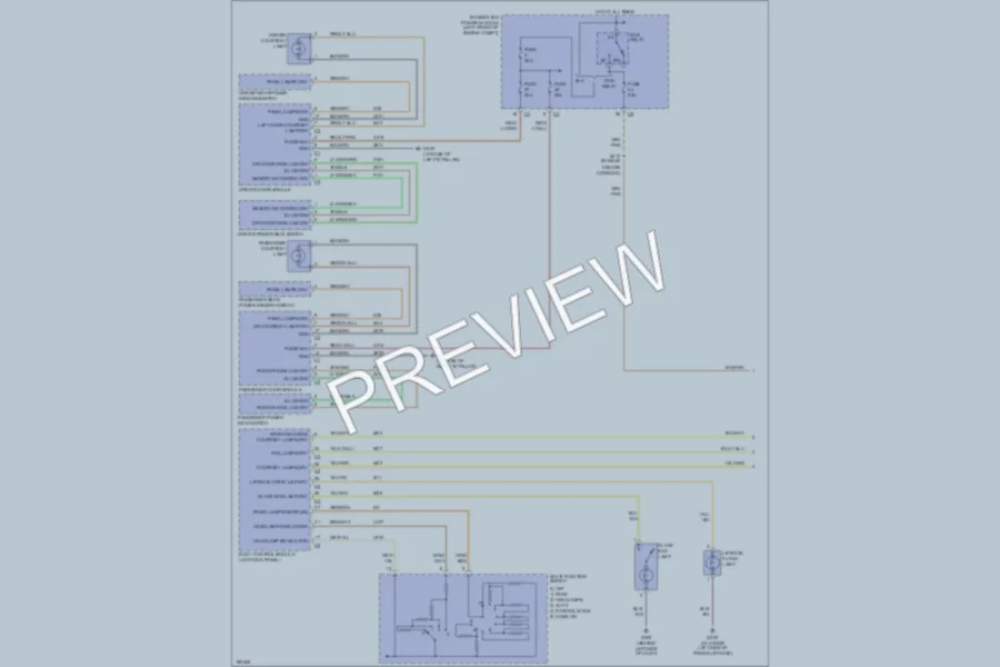 2004 Chrysler Pacifica Interior Lights wiring diagram preview