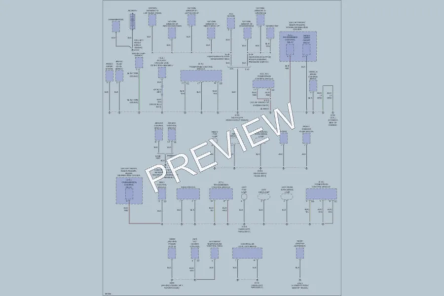 2004 Chrysler 2D Convertible Ground Distribution wiring diagram preview