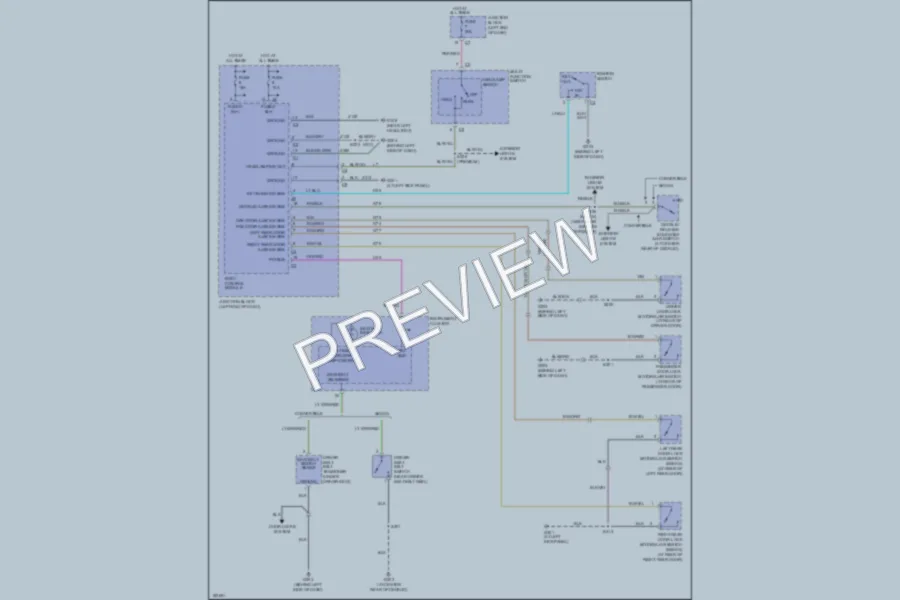 2004 Chrysler 2D Convertible Warning Systems wiring diagram preview
