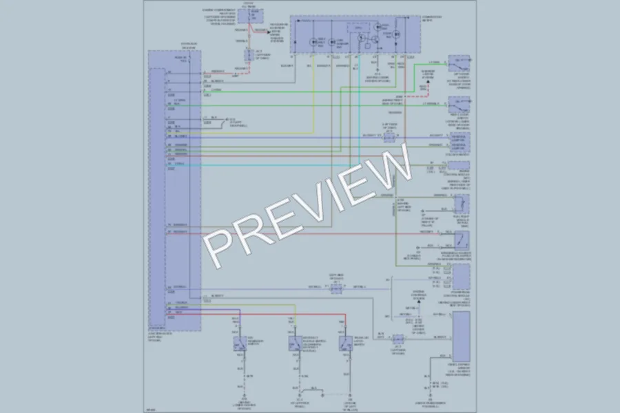 2004 Chrysler 2D Coupe Warning Systems wiring diagram preview