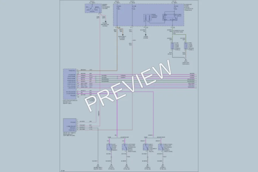 2004 Chrysler TownCountry Anti Theft wiring diagram preview