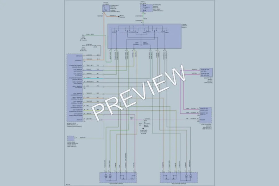 2004 Chrysler TownCountry Memory Systems wiring diagram preview