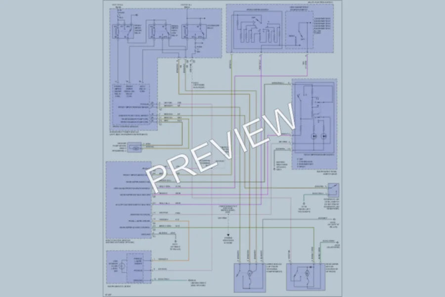 2004 Chrysler TownCountry Wiper Washer wiring diagram preview