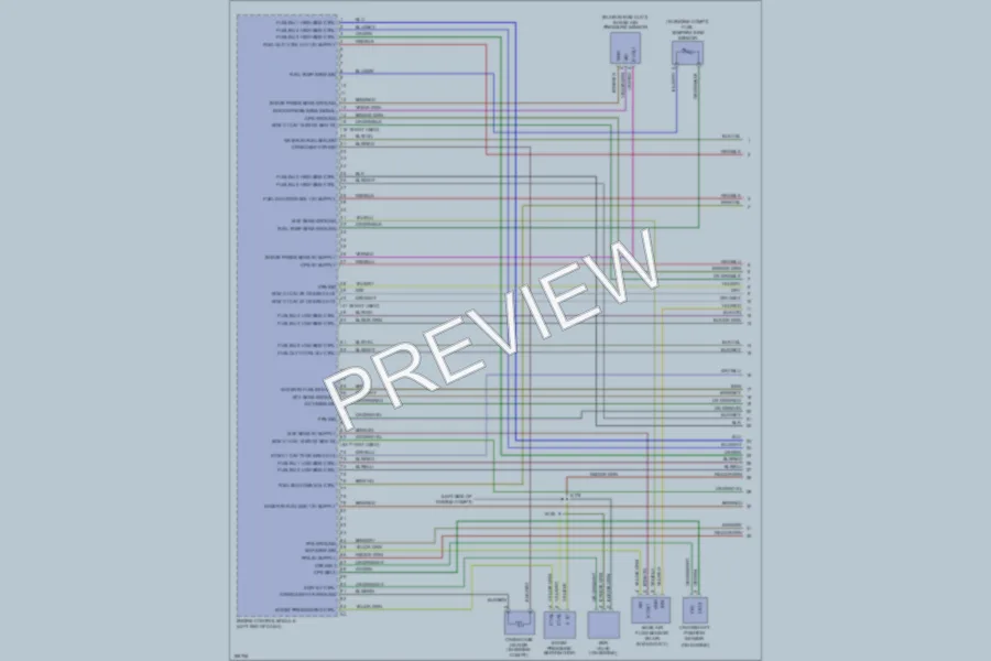 2004 Dodge 2500Sprinter Engine Performance wiring diagram preview