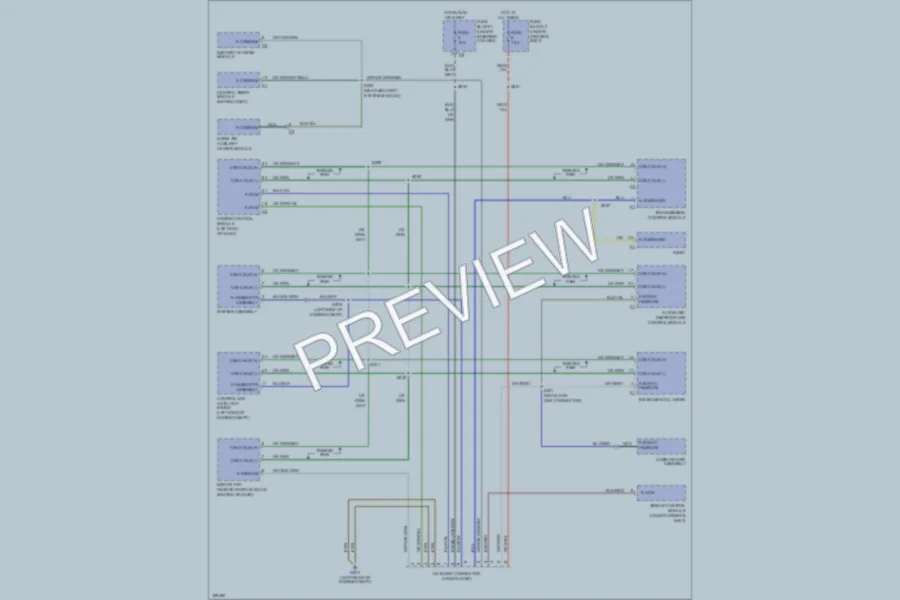 2004 Dodge 3500Sprinter Computer Data Lines wiring diagram preview