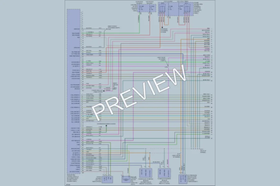 2004 Dodge Dakota Engine Performance wiring diagram preview