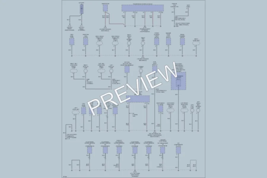 2004 Dodge Dakota Ground Distribution wiring diagram preview