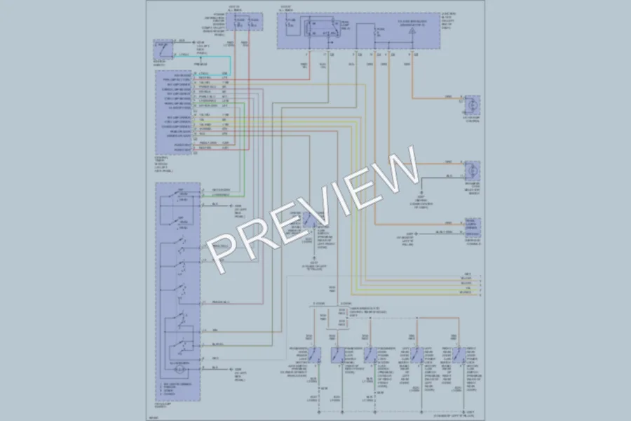 2004 Dodge Dakota Interior Lights wiring diagram preview