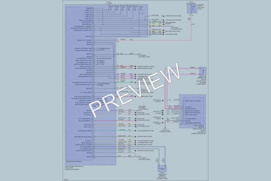 2004 Dodge Durango Body Control Modules wiring diagram preview
