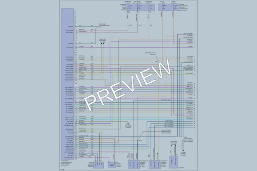 2004 Dodge Durango Engine Performance wiring diagram preview