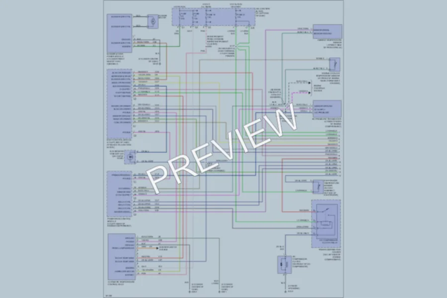 2004 Dodge Intrepid Air Conditioning wiring diagram preview