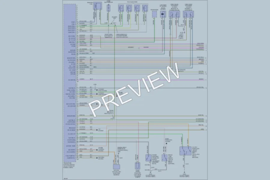 2004 Dodge Neon Engine Performance wiring diagram preview