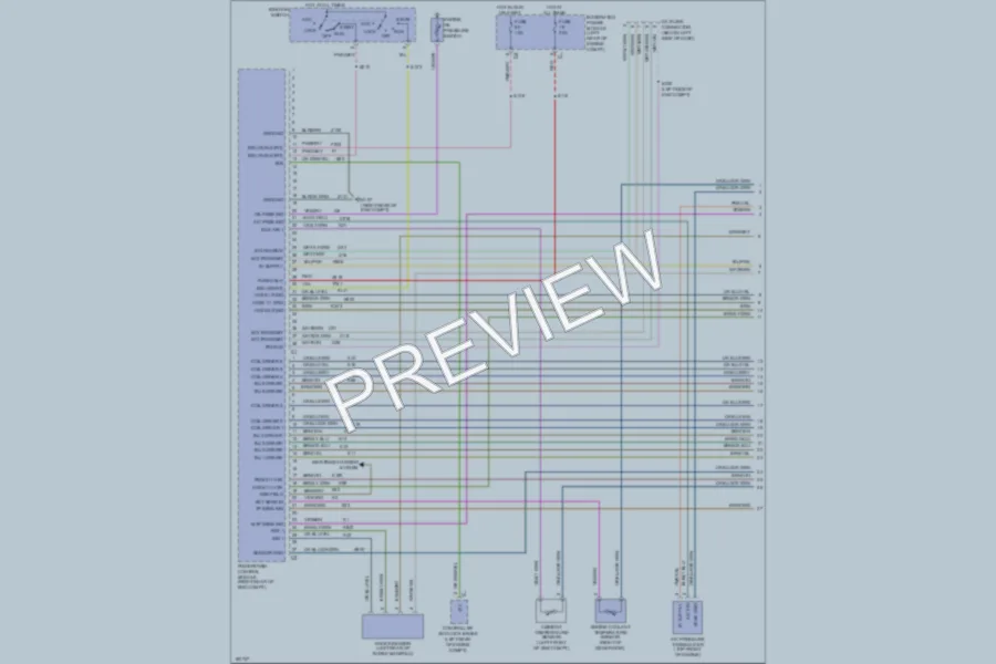 2004 Dodge R1500 Engine Performance wiring diagram preview