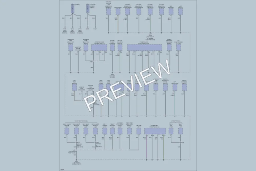 2004 Dodge R1500 Ground Distribution wiring diagram preview