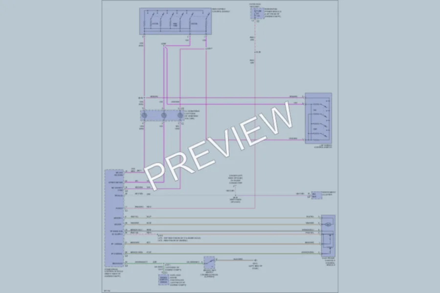2004 Dodge R2500 Cruise Control wiring diagram preview