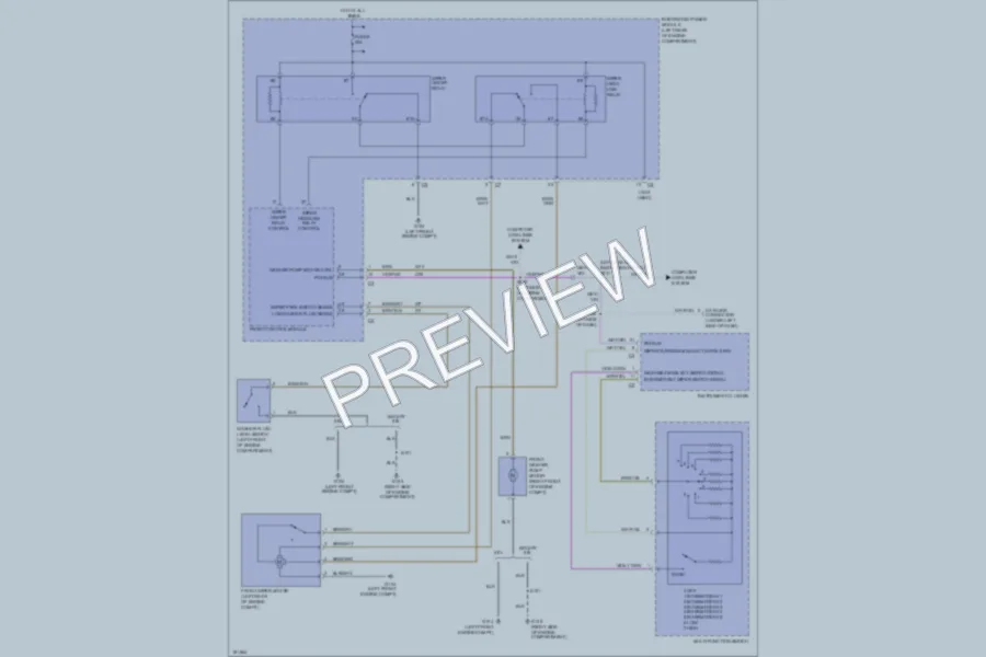 2004 Dodge R3500 Wiper Washer wiring diagram preview