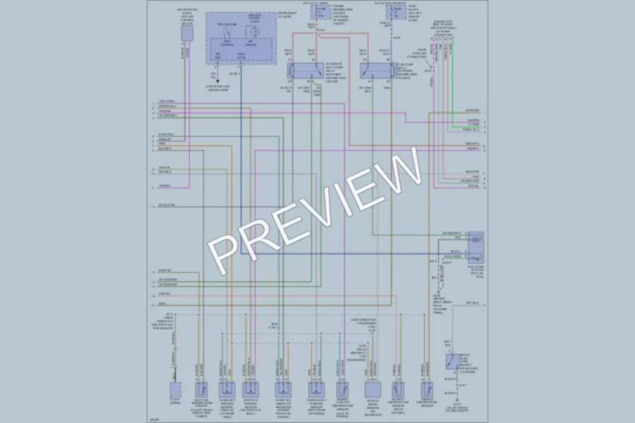 2004 Dodge SX20 Engine Performance wiring diagram preview