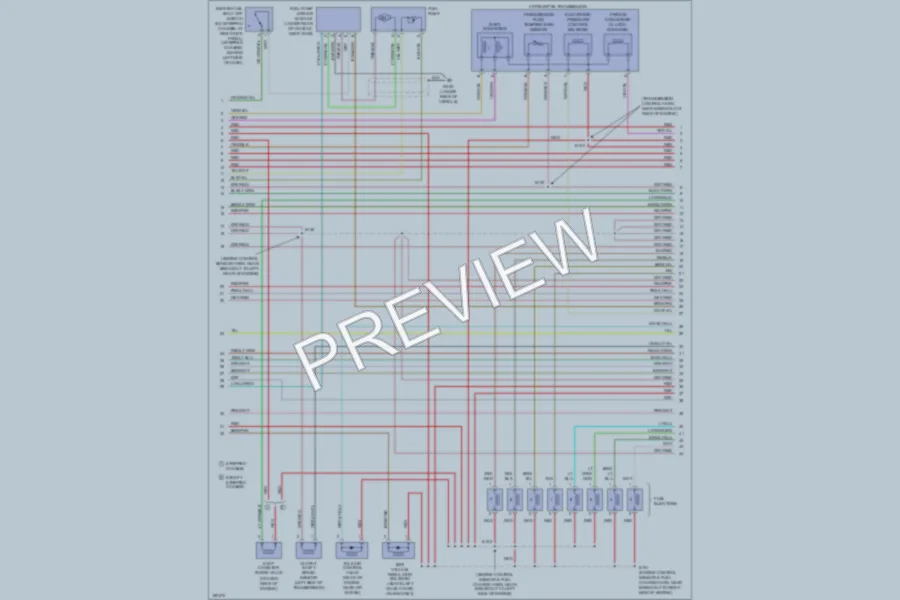 2004 Ford E150 Engine Performance wiring diagram preview