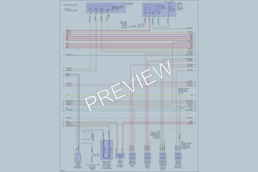 2004 Ford E250 Engine Performance wiring diagram preview