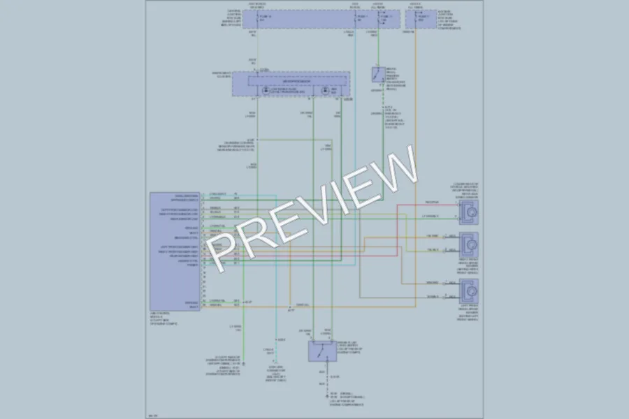 2004 Ford E250 Anti Lock Brakes wiring diagram preview