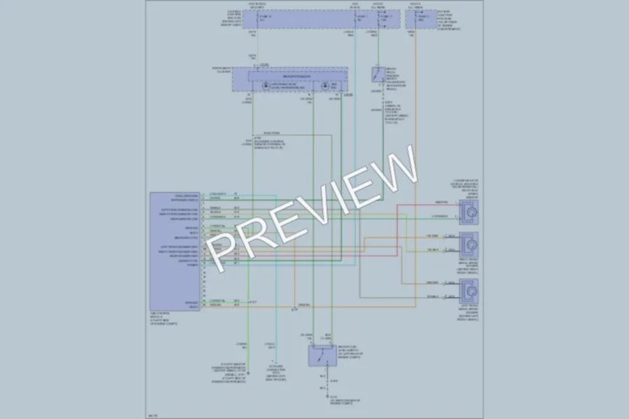 2004 Ford E350 Super Duty Anti Lock Brakes wiring diagram preview
