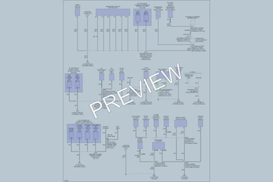 2004 Ford E350 Super Duty Ground Distribution wiring diagram preview