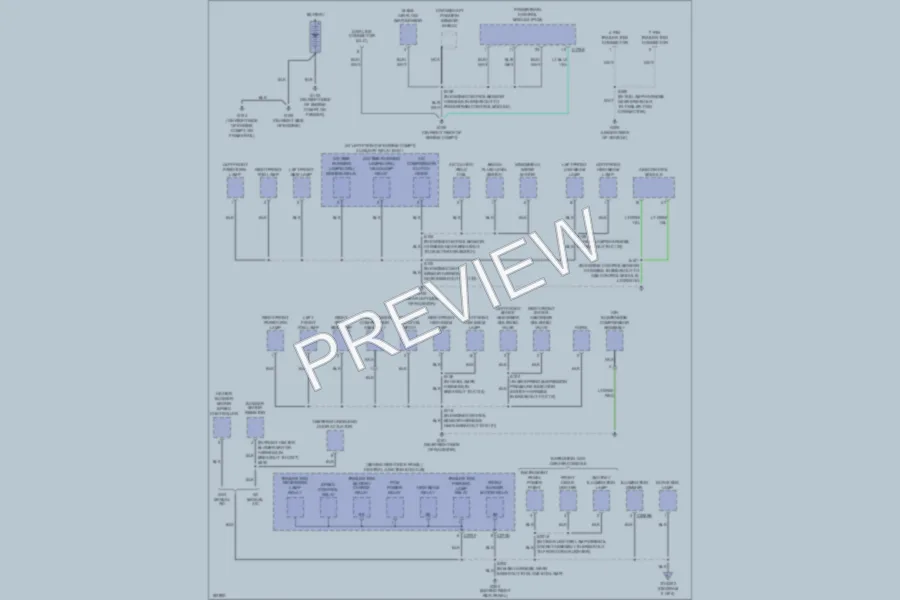 2004 Ford Expedition Ground Distribution wiring diagram preview