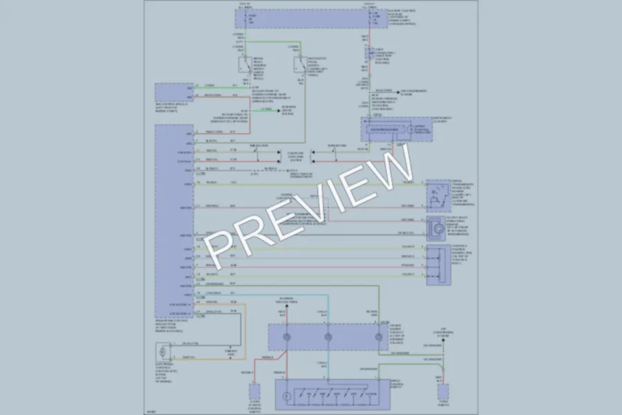 2004 Ford Explorer Cruise Control wiring diagram preview