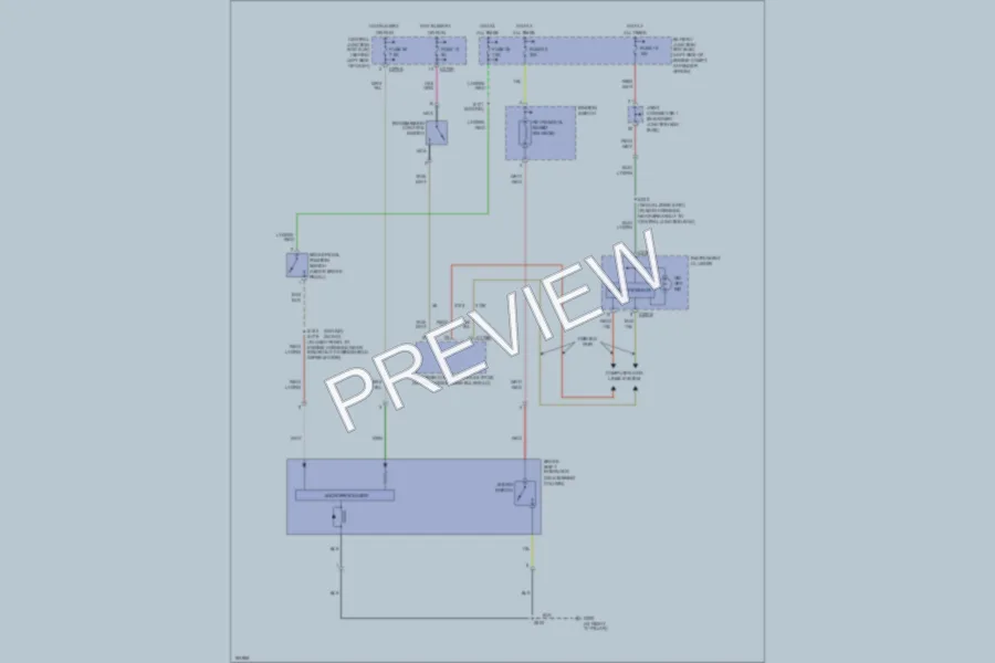 2004 Ford Explorer Shift Interlock wiring diagram preview