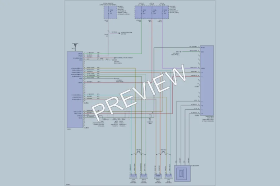 2004 Ford ExplorerSportTrac Radio wiring diagram preview