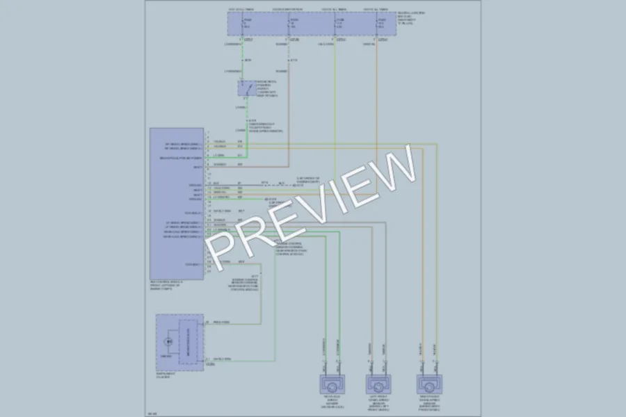 2004 Ford F150 Anti Lock Brakes wiring diagram preview
