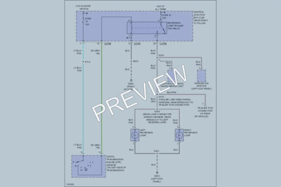2004 Ford F150 Exterior Lights wiring diagram preview