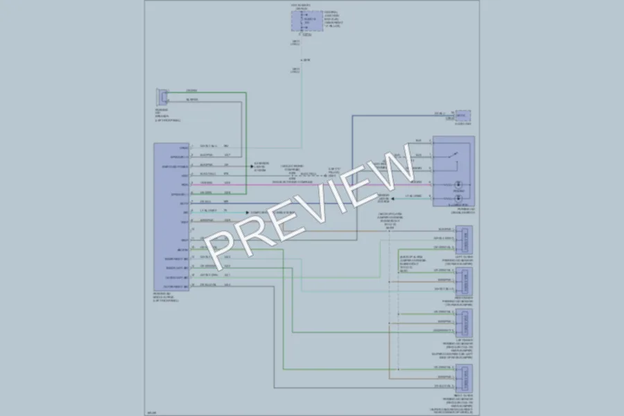 2004 Ford F150 Navigation wiring diagram preview