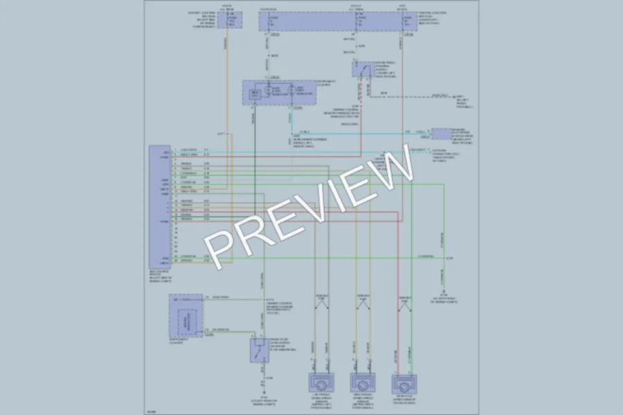 2004 Ford F150 Anti Lock Brakes wiring diagram preview