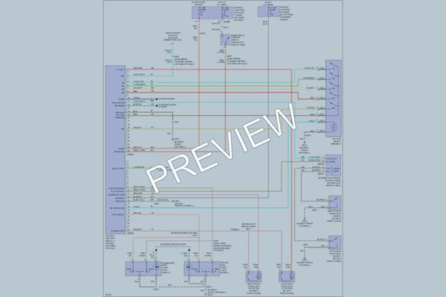 2004 Ford F150 Anti Theft wiring diagram preview