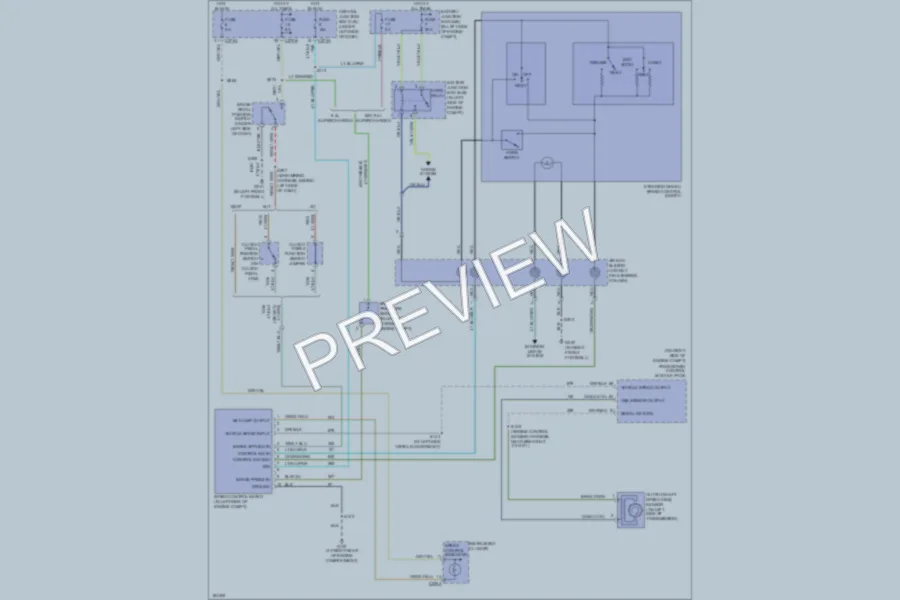2004 Ford F150 Cruise Control wiring diagram preview