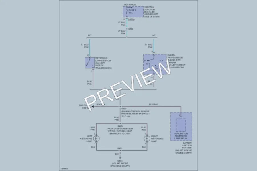 2004 Ford F150 Exterior Lights wiring diagram preview