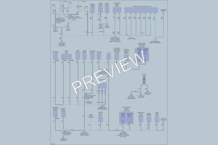 2004 Ford F150 Ground Distribution wiring diagram preview