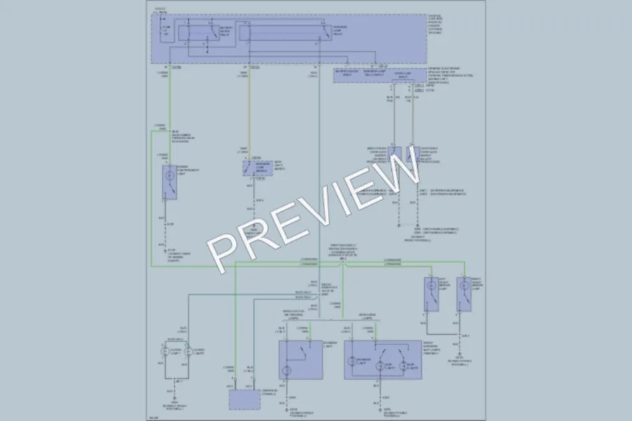 2004 Ford F150 Interior Lights wiring diagram preview