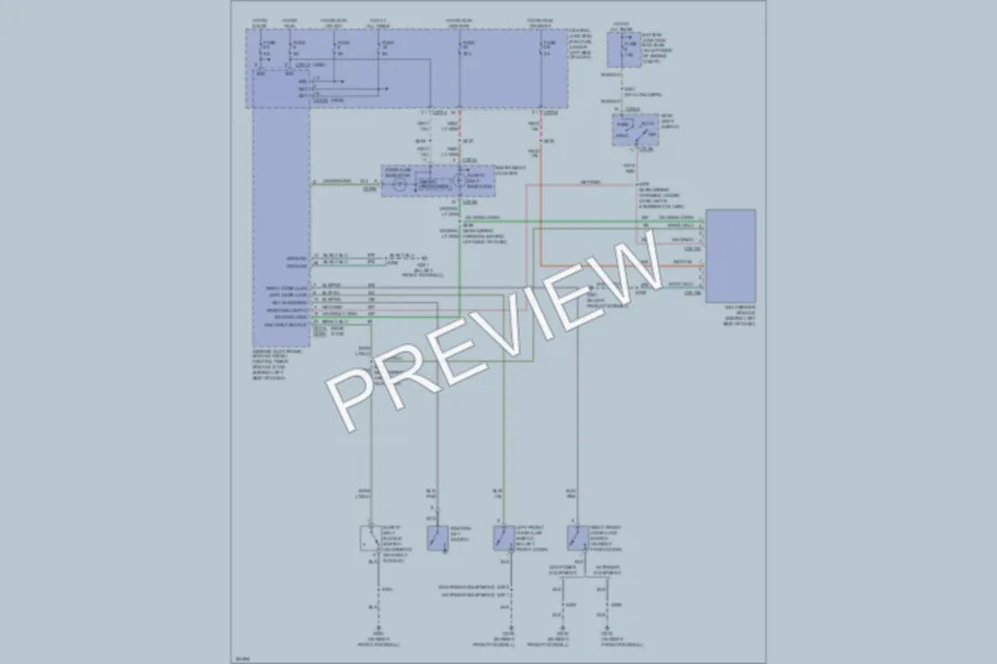 2004 Ford F150 Warning Systems wiring diagram preview