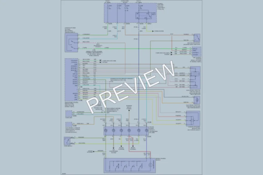 2004 Ford F150 Cruise Control wiring diagram preview