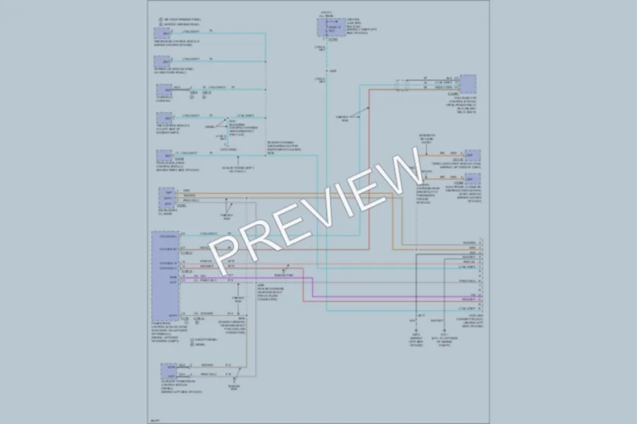 2004 Ford F250 Super Duty Computer Data Lines wiring diagram preview