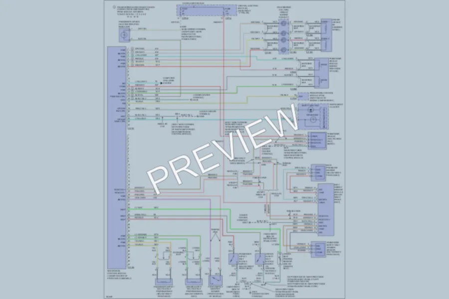 2004 Ford F150 Supplemental Restraints wiring diagram preview