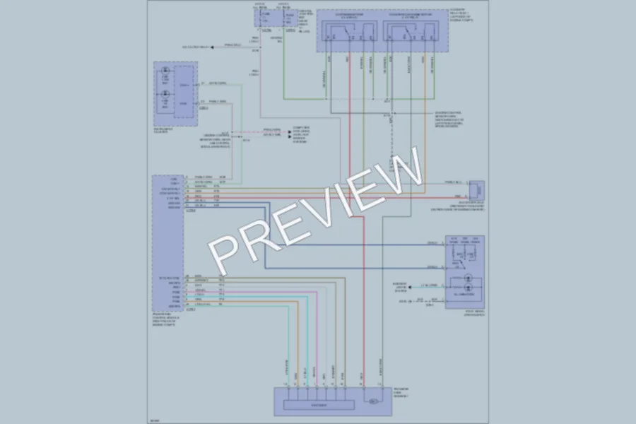 2004 Ford F150 Transmission wiring diagram preview