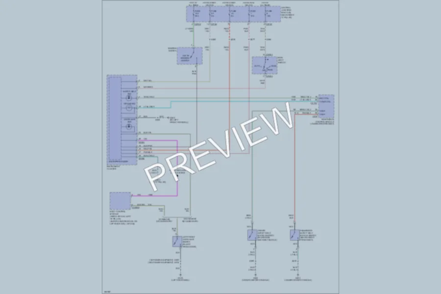 2004 Ford F150 Warning Systems wiring diagram preview