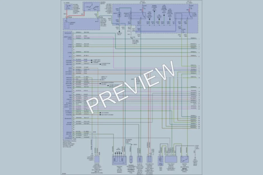 2004 Ford Focus Engine Performance wiring diagram preview