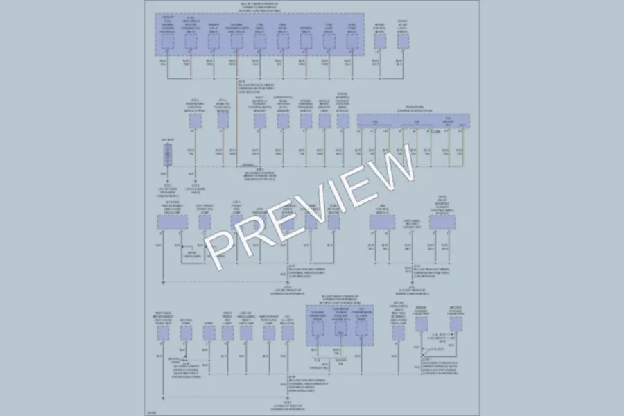 2004 Ford Focus Ground Distribution wiring diagram preview