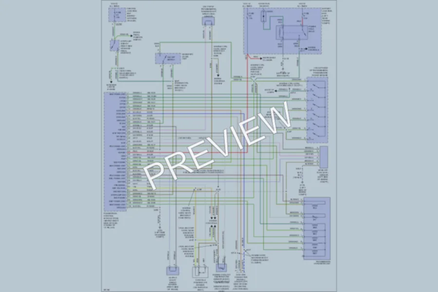 2004 Ford Focus Transmission wiring diagram preview