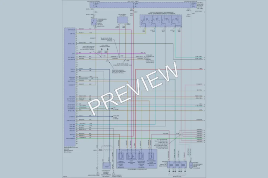 2004 Ford Mustang Engine Performance wiring diagram preview