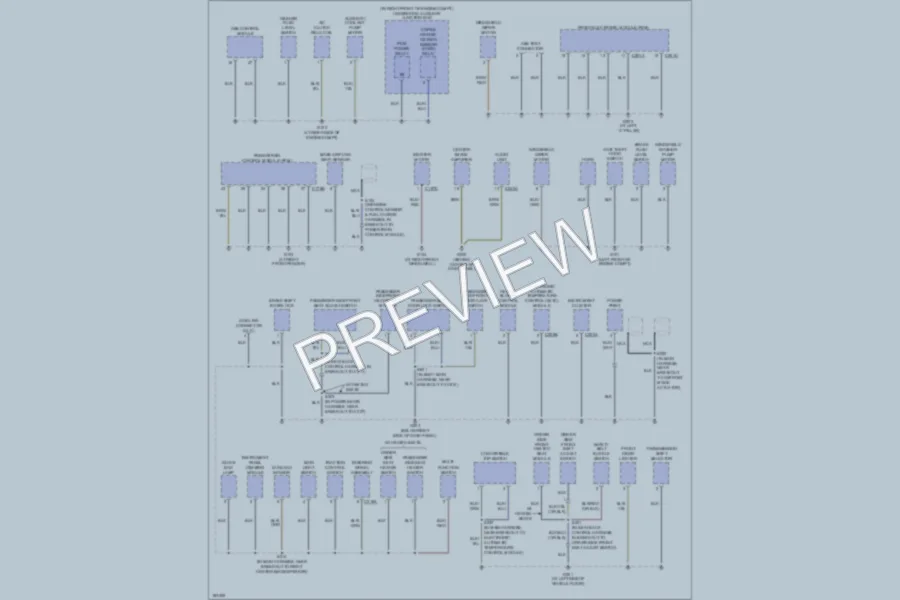 2004 Ford Thunderbird Ground Distribution wiring diagram preview